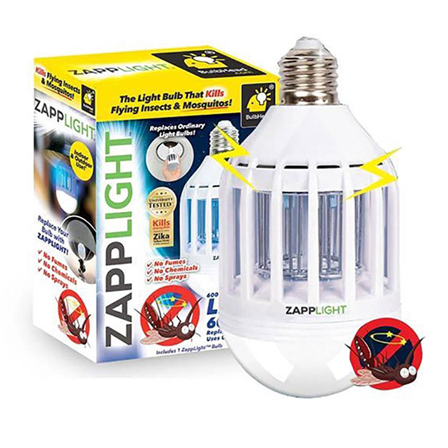 Zapp LED Light Indoor and Outdoor Mosquito and Insects Killer Lamp