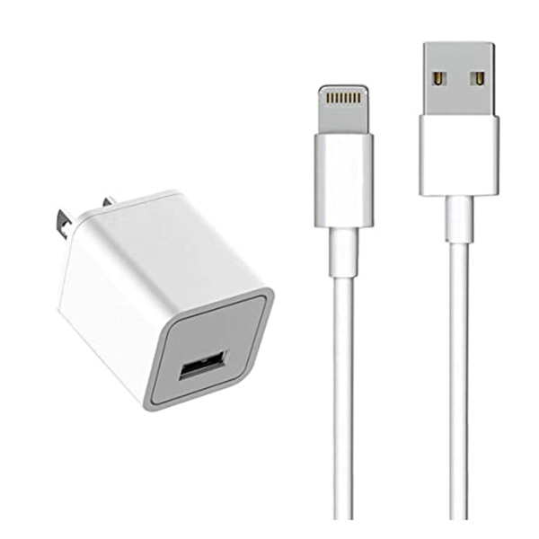 Iphone X 2 Pin Fast Charger With Lighting To USB Cable