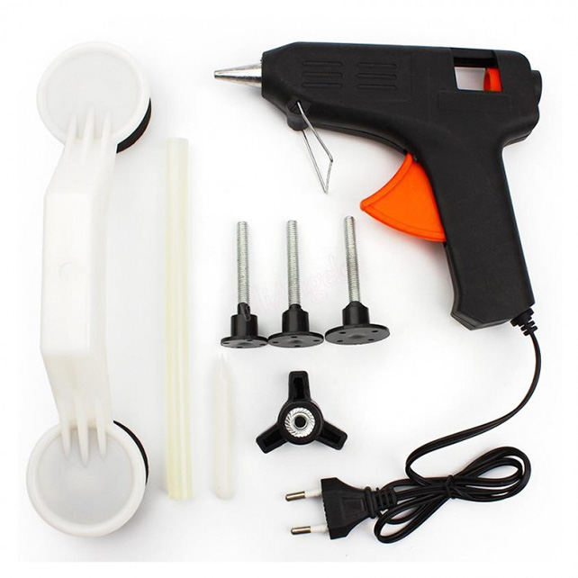 Pops A Dent Vehicle Repair Kit with Glue Gun