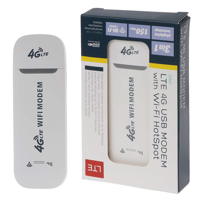 LTE 4G Usb Modem With Wifi Hotspot