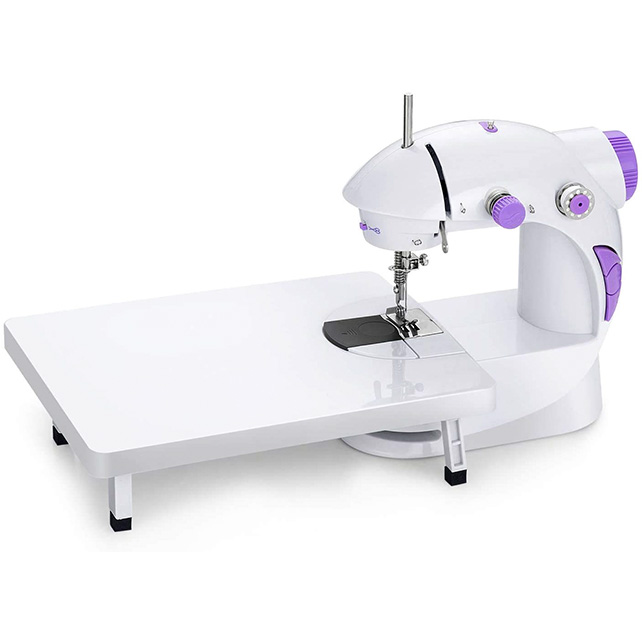 Mini Sewing Machine with Extension Table