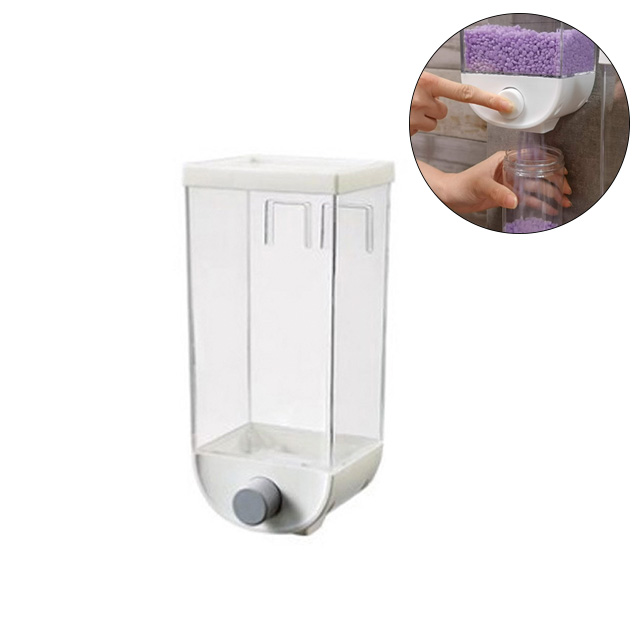 Wall-mounted Cereal Container Dispenser
