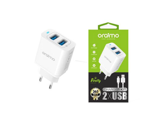 Araimo 2.1A Fast Charger 2-Port