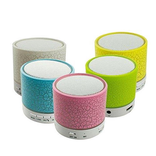 Mini Portable Bluetooth Speaker With LED Light