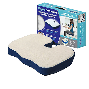 Perfect Cushion, Comfort Gel &Memory Foam Seat