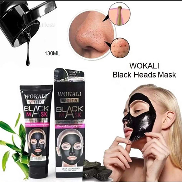 Black Mask Whitening Complex Deep Cleansing Peel off Mask