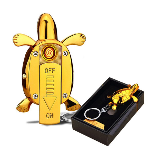 Laser Tortoise Rechargeable USB Lighter