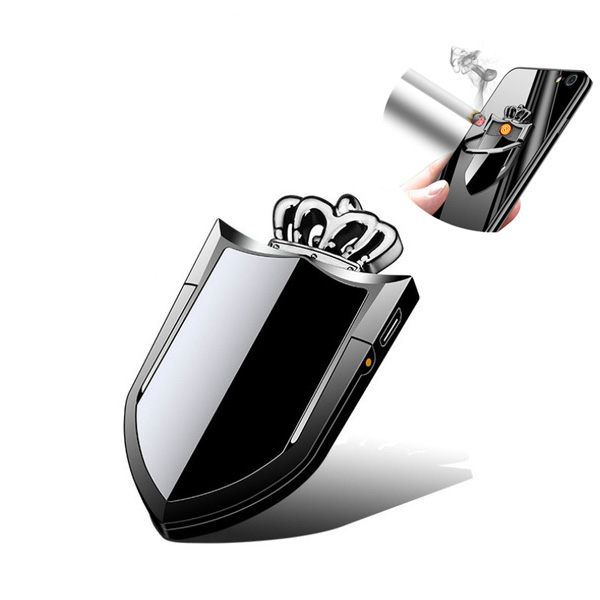 King Mobile Phone Ring USB Lighter
